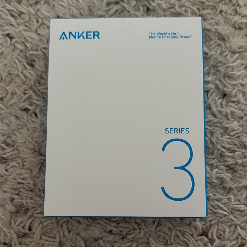 Anker Series 3 Charger in Black Color with brand new